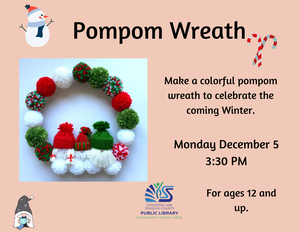 Pompom Wreath